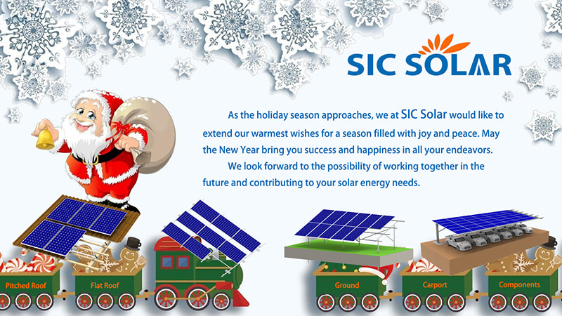 SIC Solar는 즐거운 크리스마스와 새해 복 많이 받으세요
