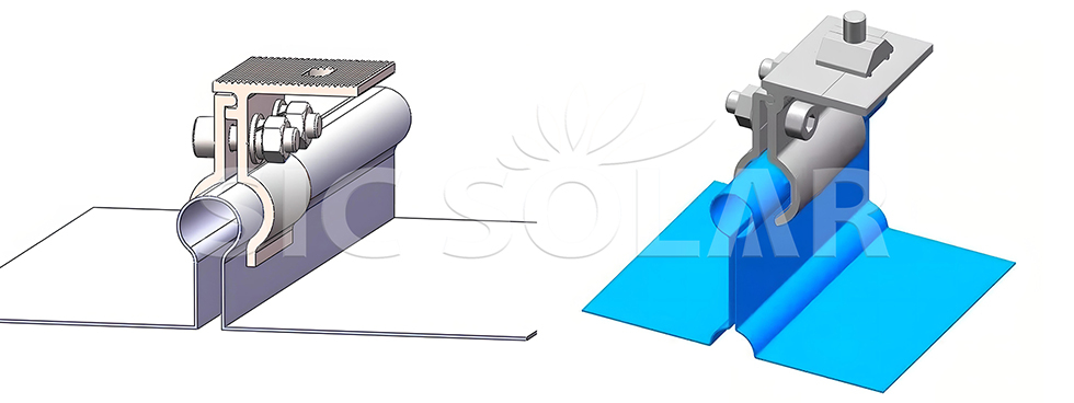 Solar Panel Clamp For Metal Roof