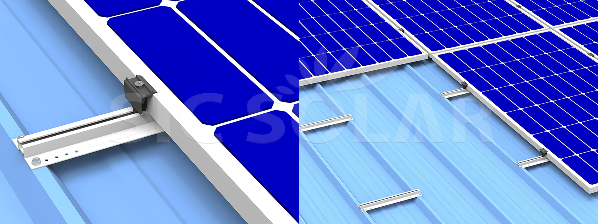 solar aluminium mini rail