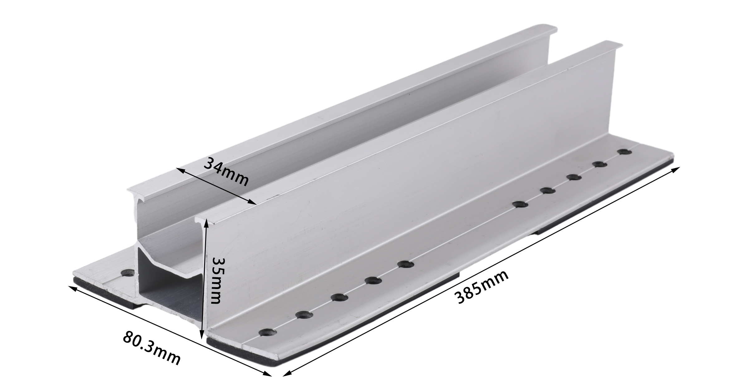 solar panel mini rail kit