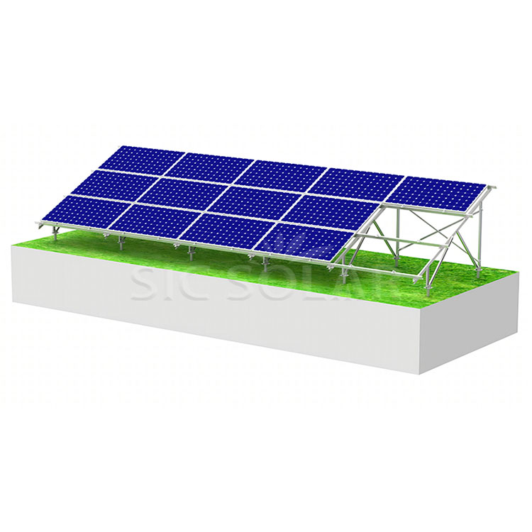 Zam Steel Ground Solar Brackets